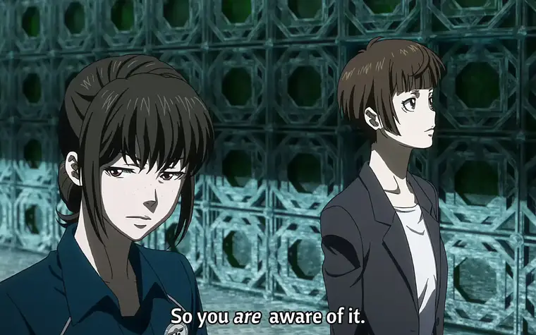 Psycho Pass Sinners of the System 01 - Mika? Whoa, she's so much better now...