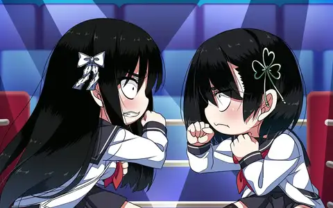 The comedic battle scenes between Haruko and Riri were one of the highlight of the series. Plus SD art makes them even cuter.