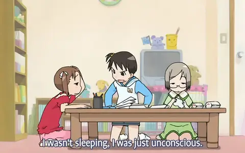 Tell me the difference about being unconscious and asleep Miu Matsuoka. I feel that Chika really have it rough in that group, she's the only "straight man"