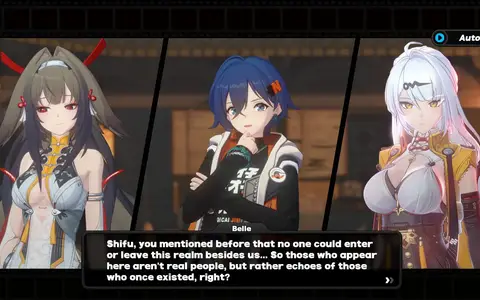 They did reuse the Yixuan design for the mysterious teacher, but I wonder if maybe it's her older sister somehow trapped in the sword? It would make sense logically...